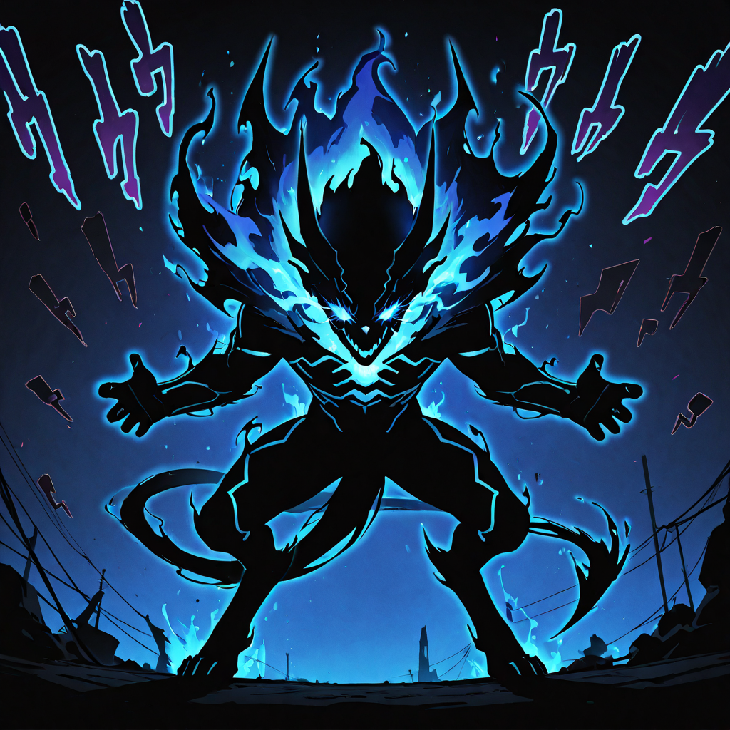 敵キャラクター：電脳の魔物